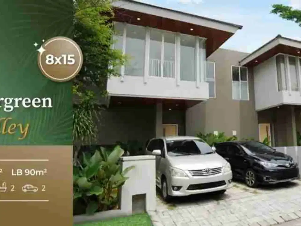 Rumah Mewah 2 Lantai Forest Cerme Valley Evergreen Gresik