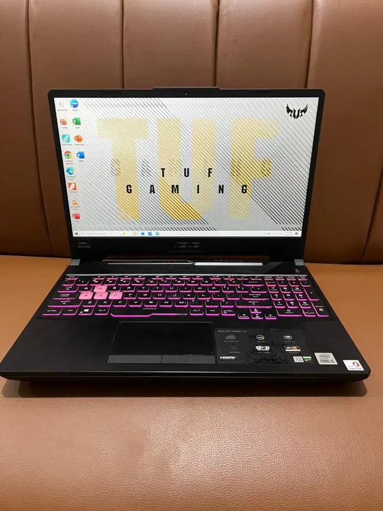 Asus Tuf Gaming Core i5 gen10 Ram 16 Ssd 512 Gtx1650 4Gb fullset