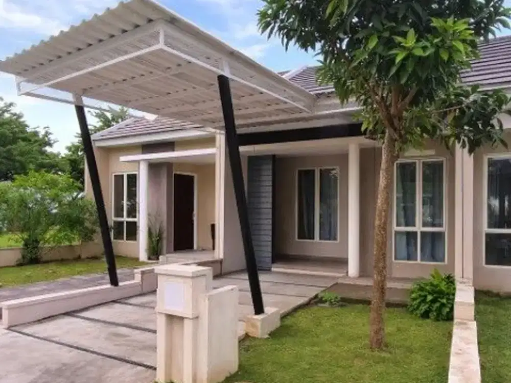 Rumah 1 Lantai Semi Furnished AC di Suvarna Sutera 1KA00011