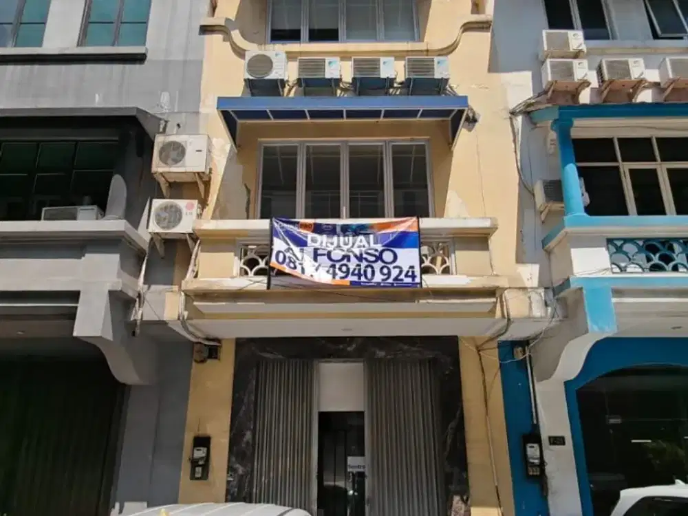 Ruko Permata Senayan Gandaria Slipi Palmerah Pemata Hijau 4Lt Bagus