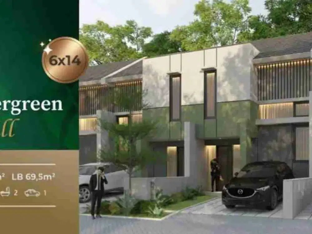 Rumah FOREST CERME Type Evergreen Hill Cerme Gresik