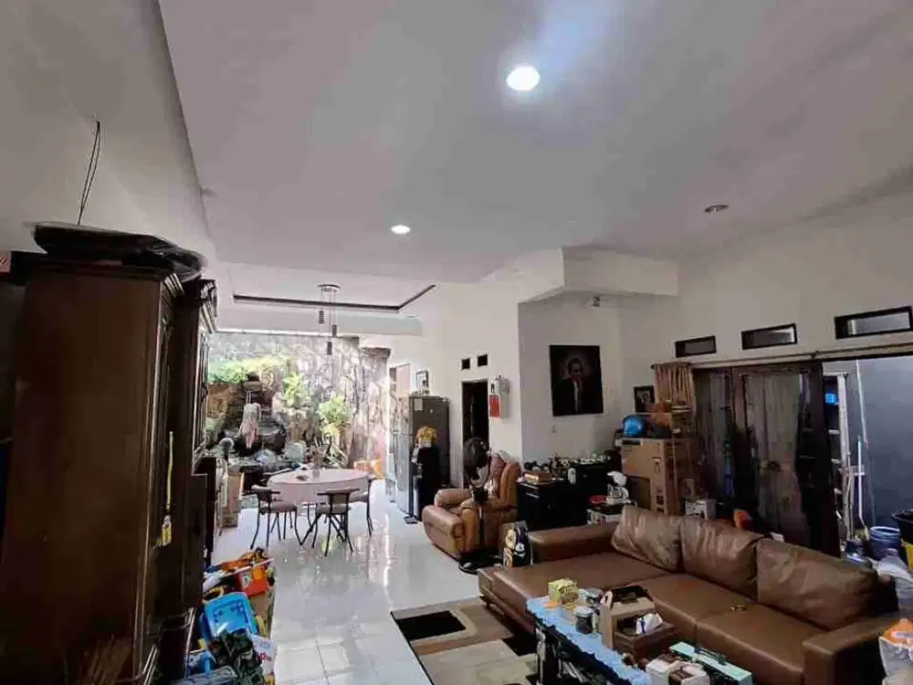 rumah cempaka putih tengah lokasi aman tidak banjir area tenang tdk ramai