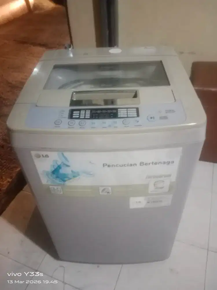 MESIN CUCI 1 TABUNG OTOMATIS MERK LG 8KG