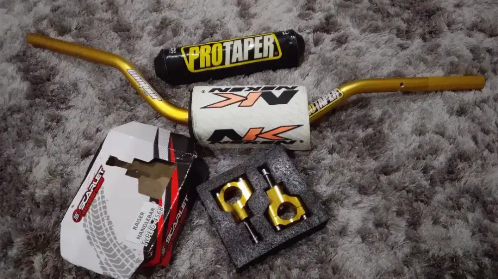 Dijual Stang Fatbar High Protaper, Busa NK & Raiser Scarlet