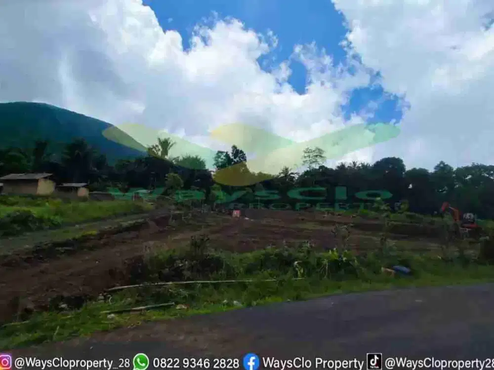 DIJUAL CEPAT TANAH CANTIK DAN MENARIK DAERAH TOMOHON, HARGA SANGAT MURAH