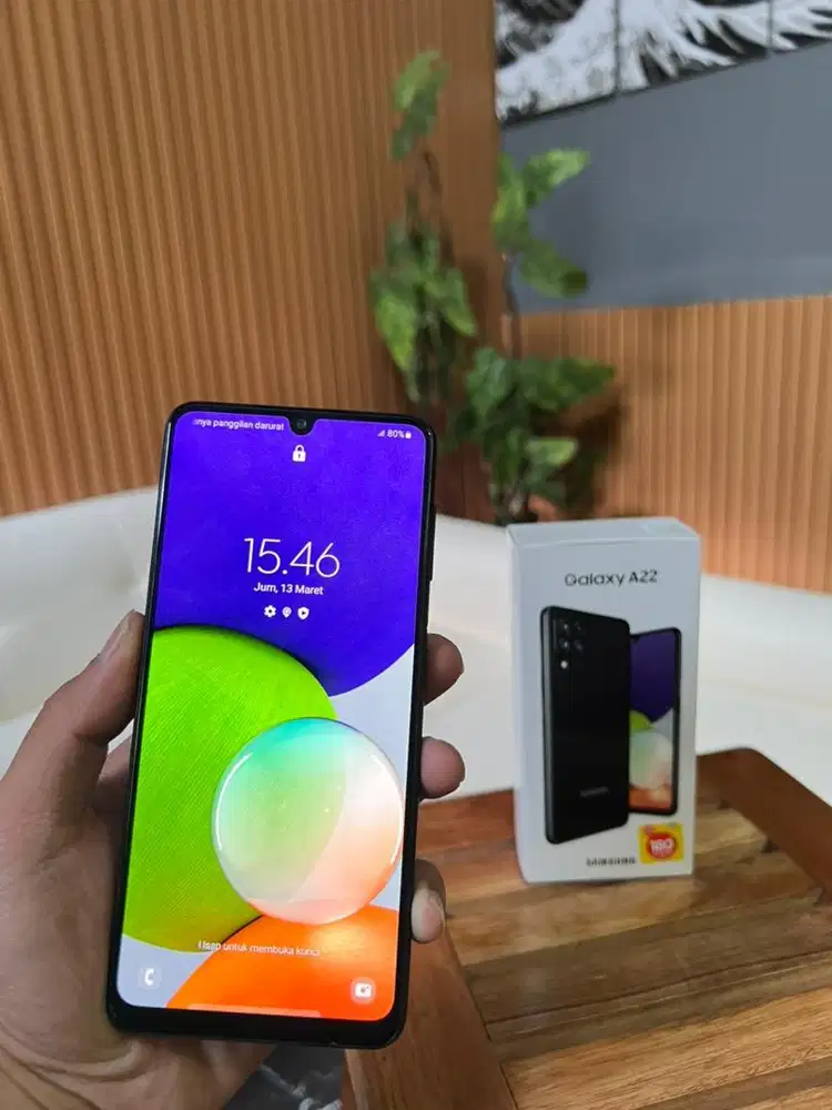 Samsung A22 4G 6/128GB fullset