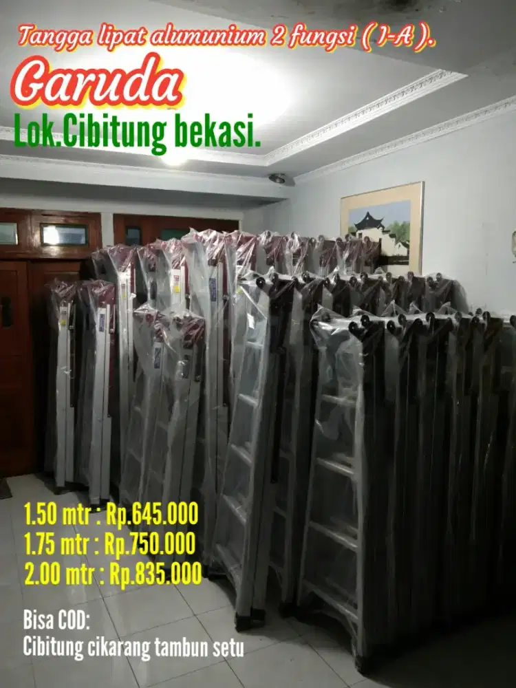 Tangga lipat alm GARUDA 1.5 Mtr