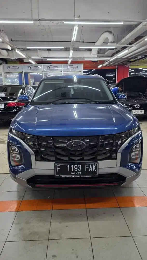 Hyundai Creta Prime 2022 km 12rb record matic dp ringan