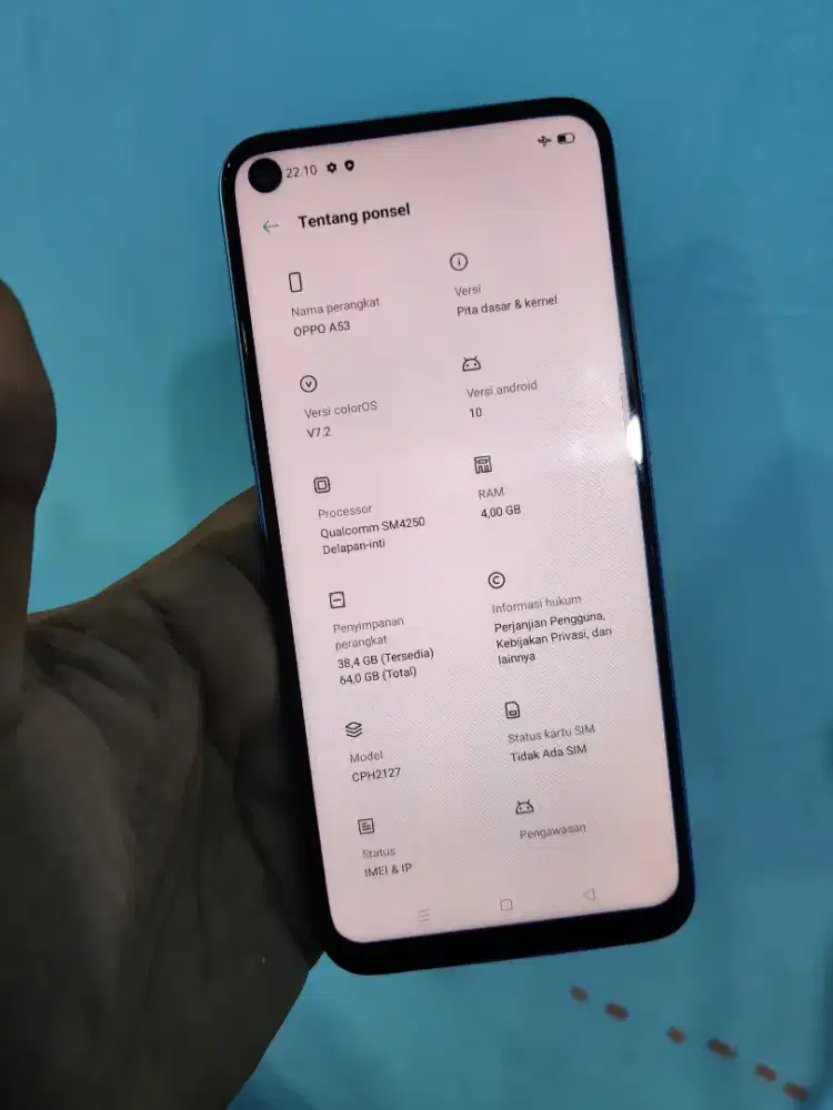 Oppo a53 normal pakai