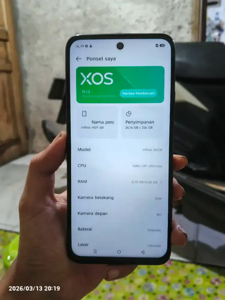 Infinix hot 60i 8/256