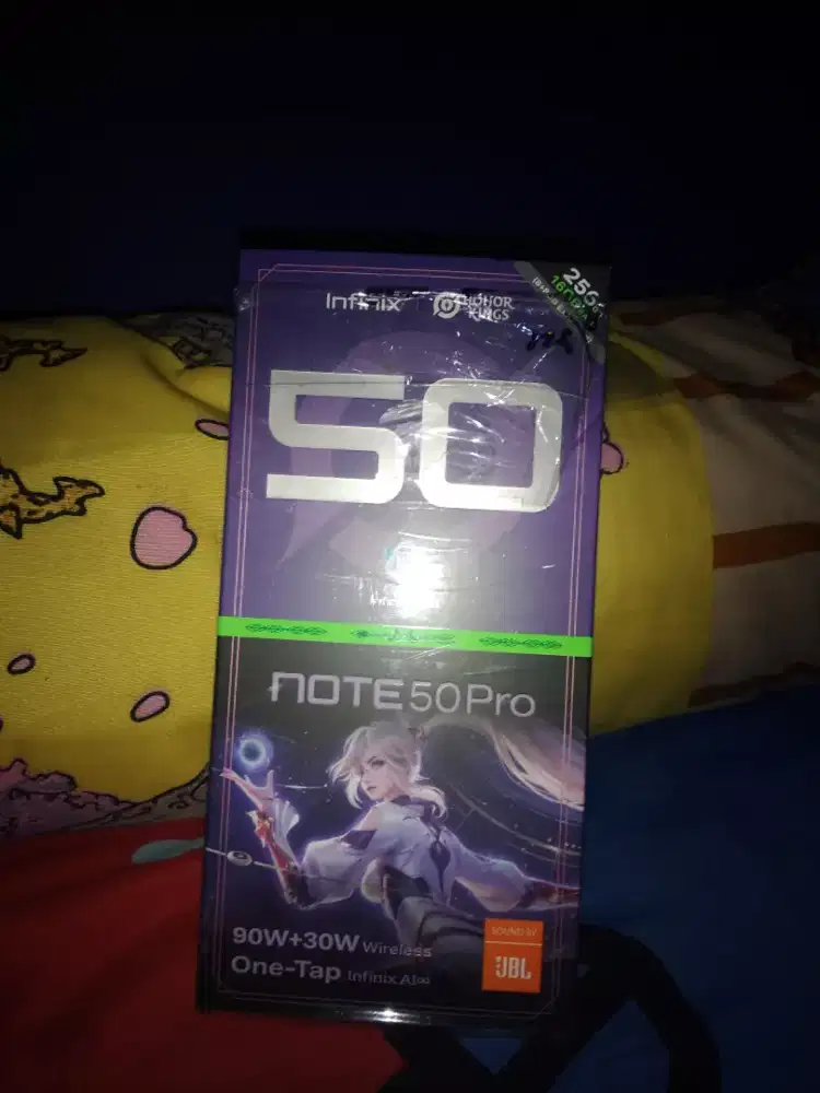 Infinix Hot 50 Pro (8/256) Silver - Mulus