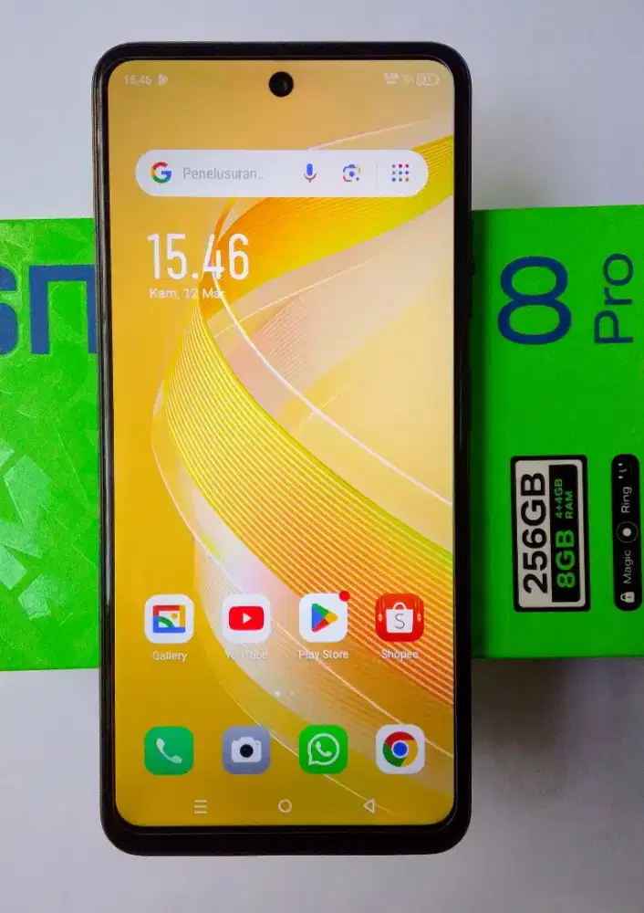 Infinix Smart 8 Pro Ram 4+4/256GB  Fullset