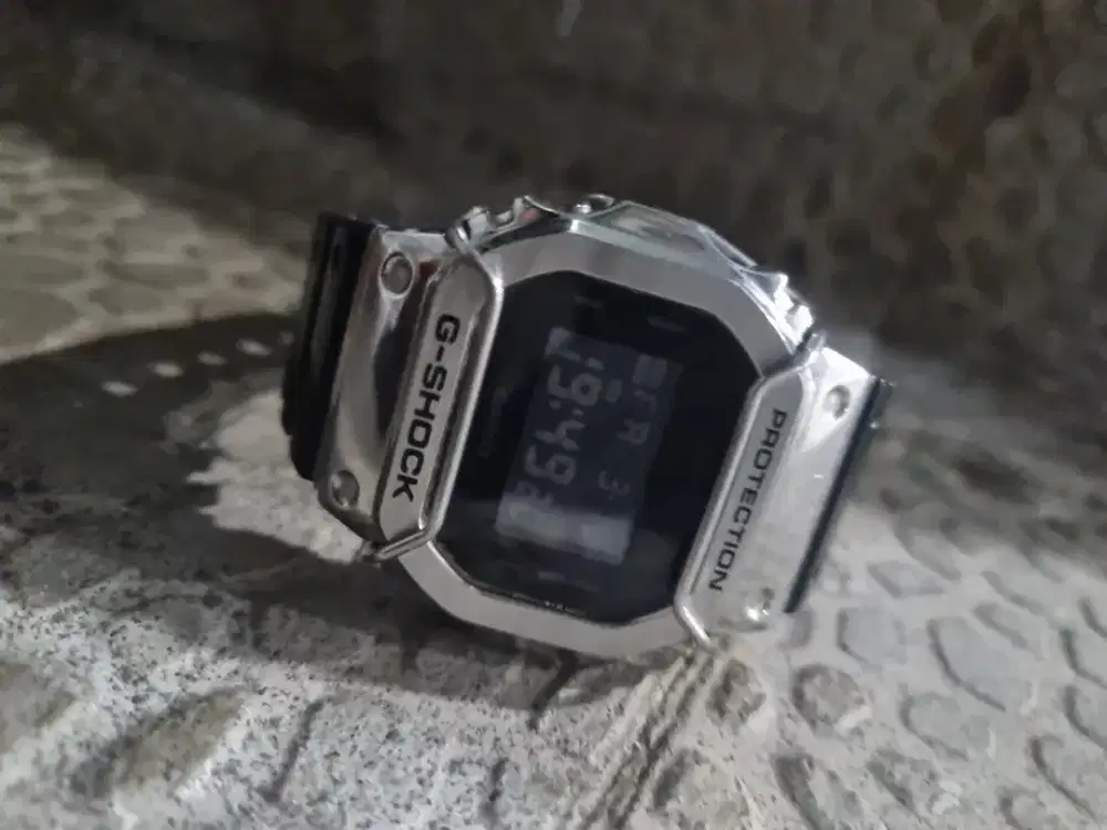 G-Shock DW5600BB Stainless steel