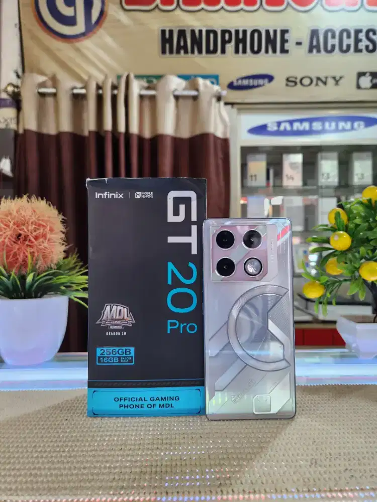 Infinix GT 20 Pro 5G Ram 8+8Gb/ 256Gb Fullset Mulus Ori 100% Like New