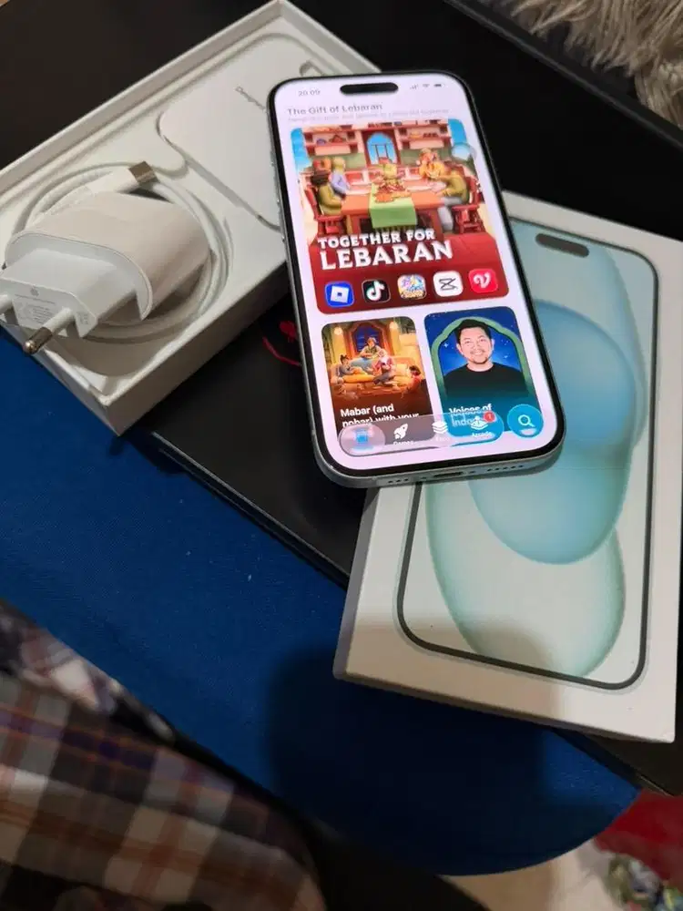 iphone 15 blue 128gb ex blibli indonesia