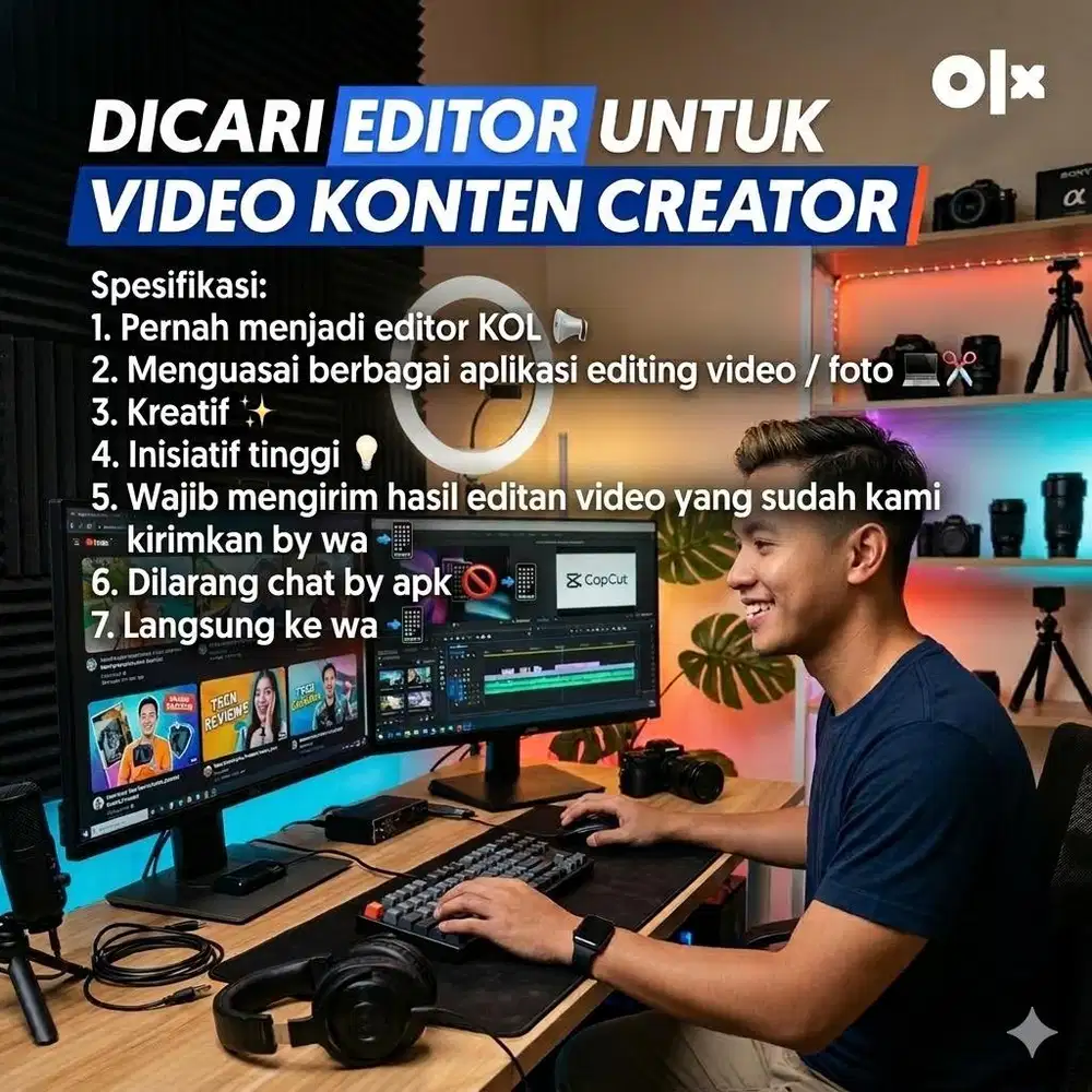 Dicari Editor Video