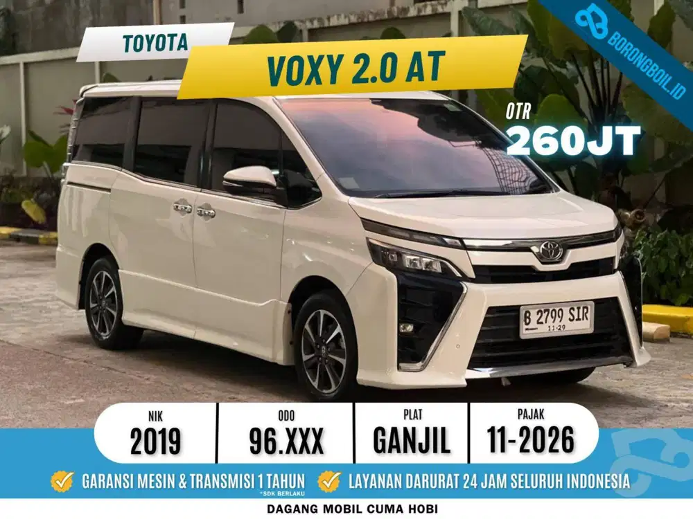 Toyota Voxy 2.0 AT 2019 Putih