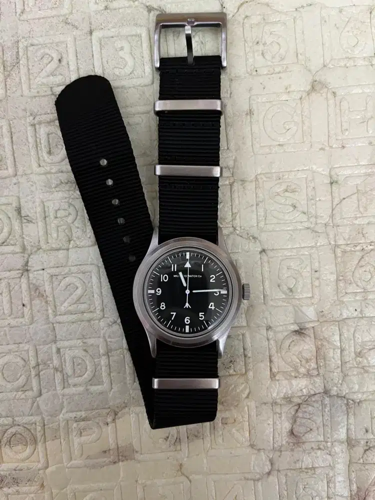 Jam tangan homage iwc mark ix militado seiko san martin casio