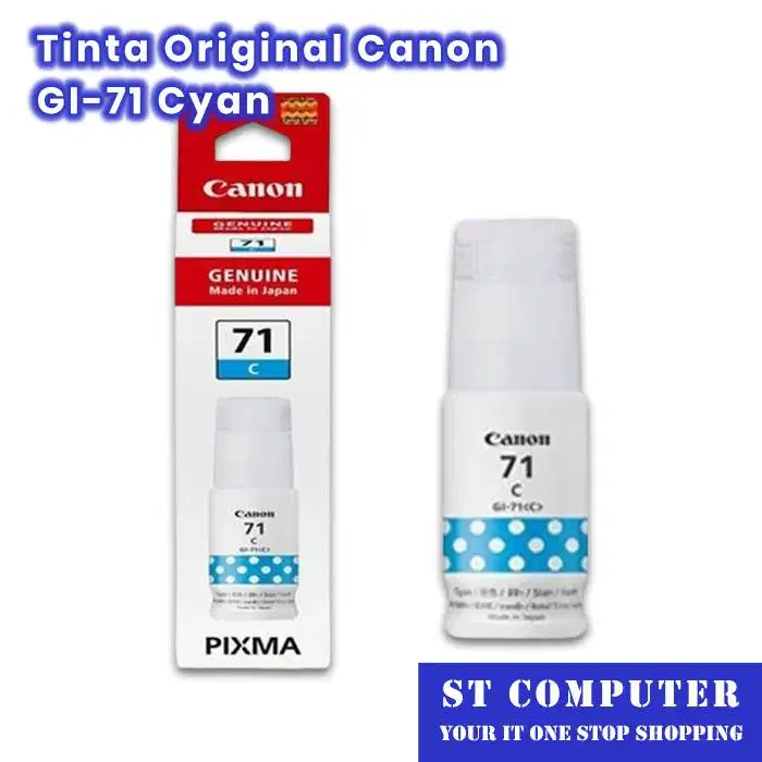 Tinta Original Canon GI-71 Cyan