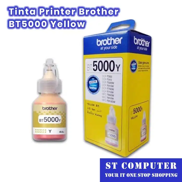 Tinta Printer Brother BT5000 Yellow