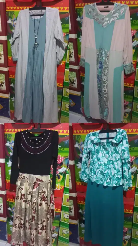 Jual baju gamis muslim
