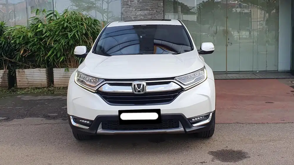 Honda crv turbo prestige 2017 putih sunroof