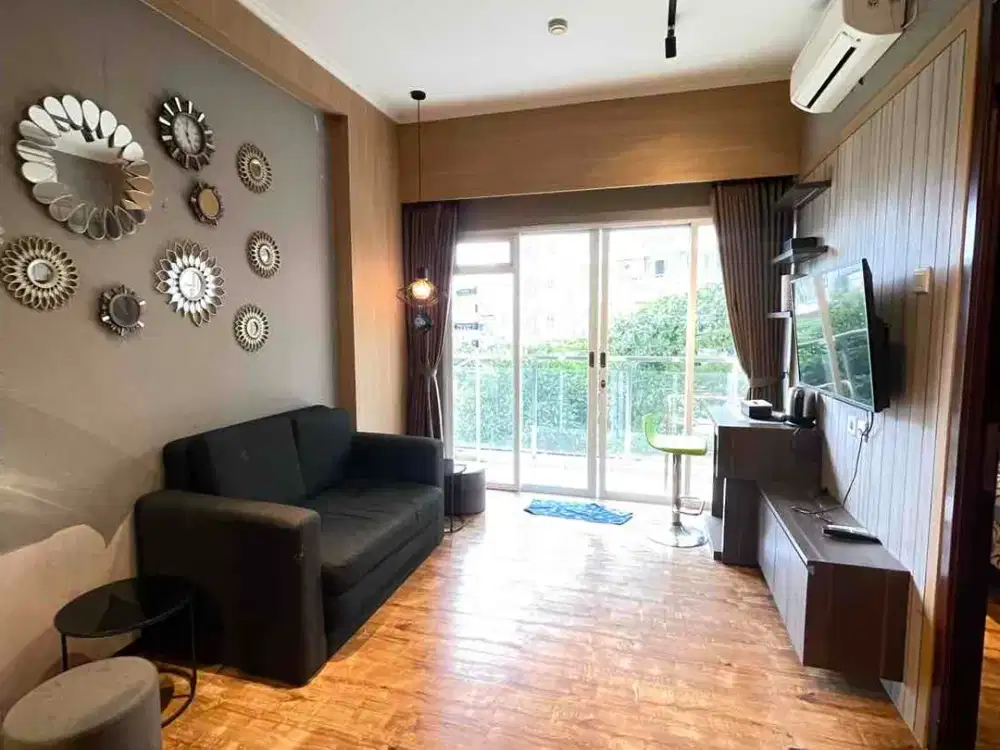 SEWA HARIAN APARTEMEN GATEWAY PASTEUR TYPE 2BR DEKAT KAMPUS MARANATHA