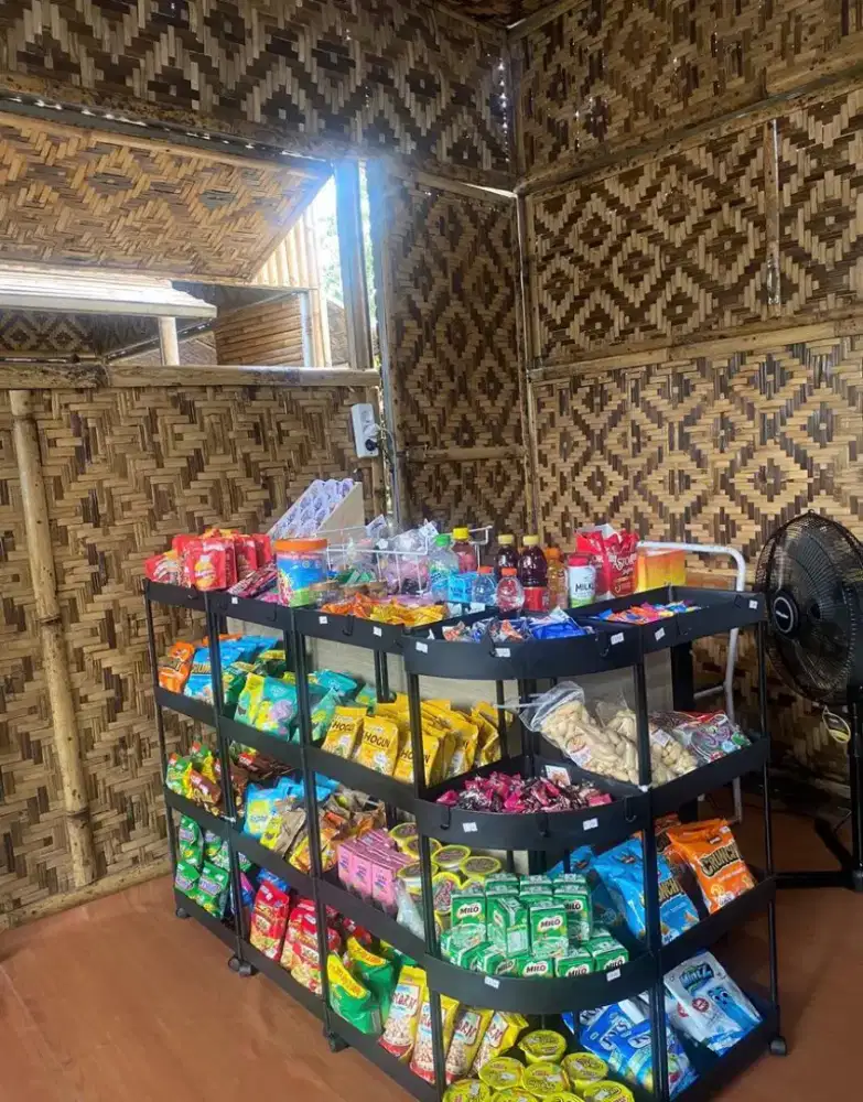 RAK PLASTIK 4 TINGKAT