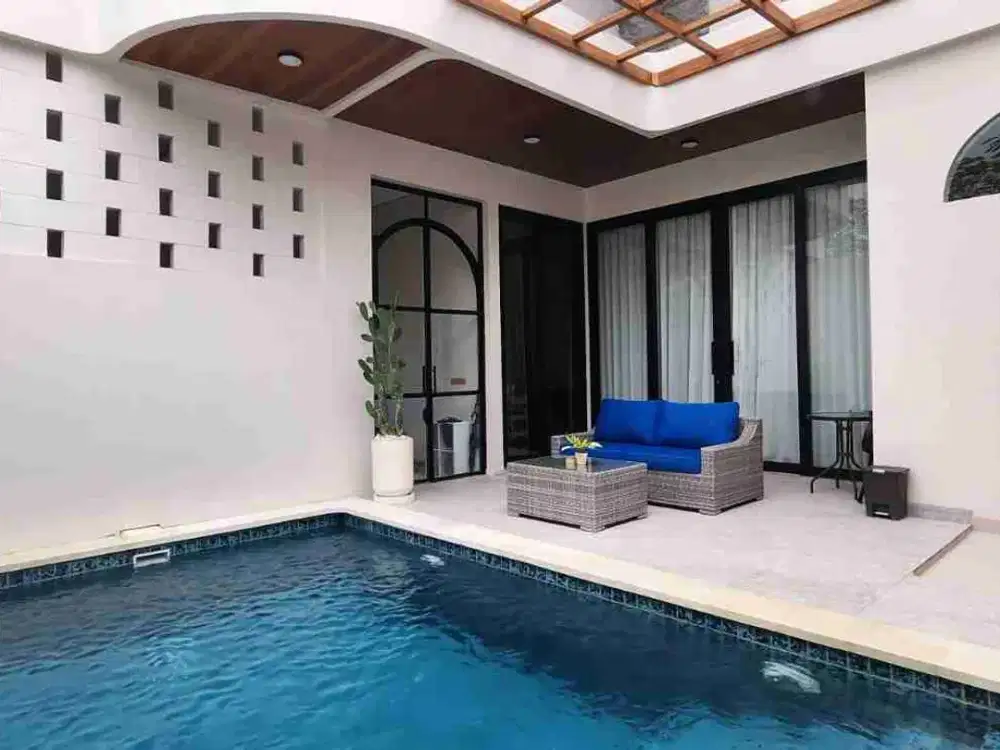 Villa Baru 2 lantai lingkungan asri di Taman Mumbul