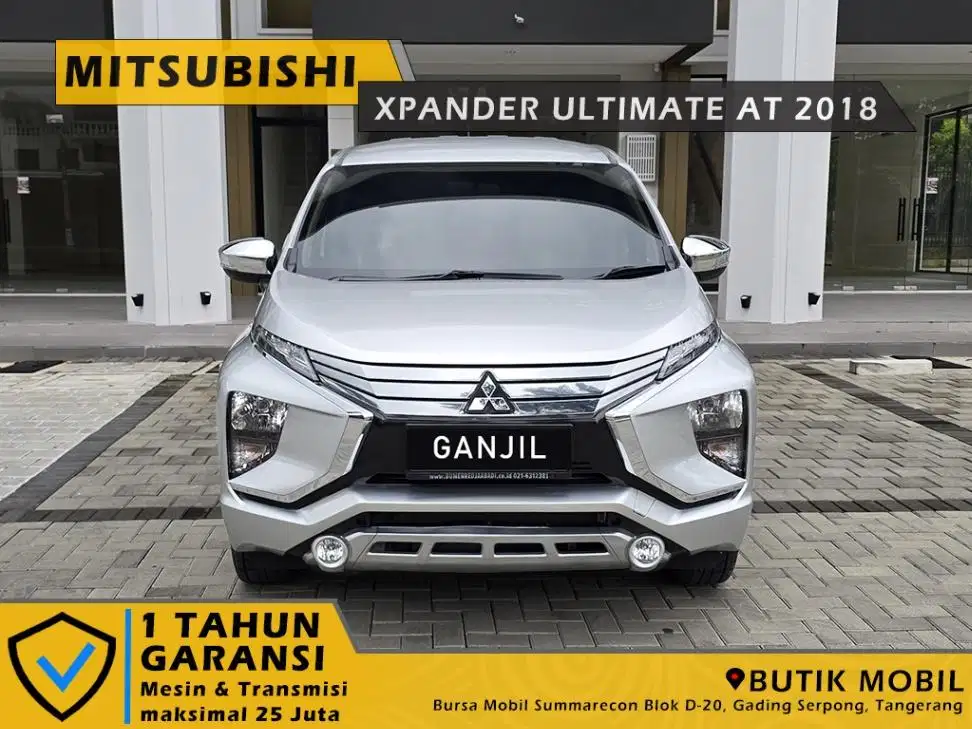 Xpander Ultimate AT 2018 Silver. TDP 36jt