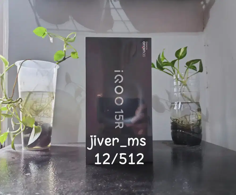 (SEGEL/Baru) IQOO 15R 5G 12/512 GB resmi