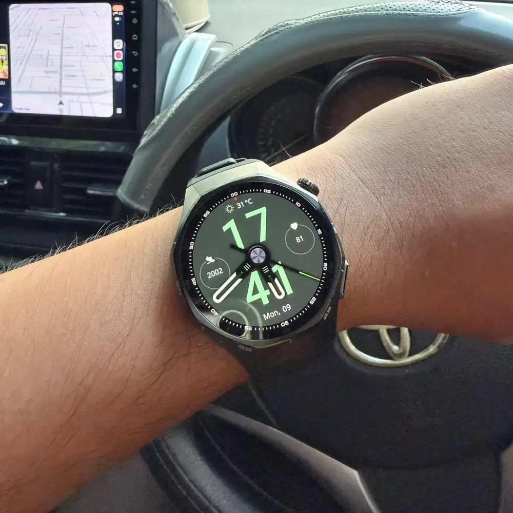 Huawei Watch GT 6 Pro warna Hitam Like New Garansi Resmi
