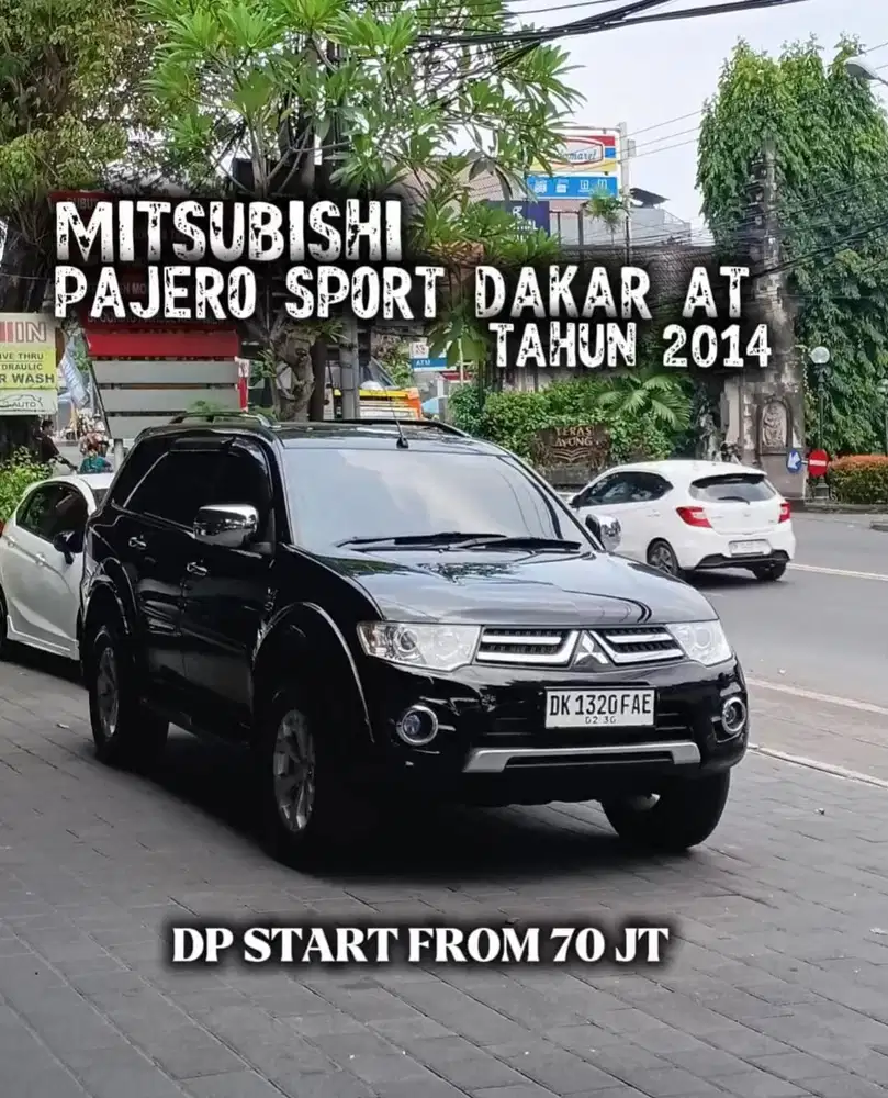 Pajero sport dakar vgt Turbo 2014 asli dk siap pakai