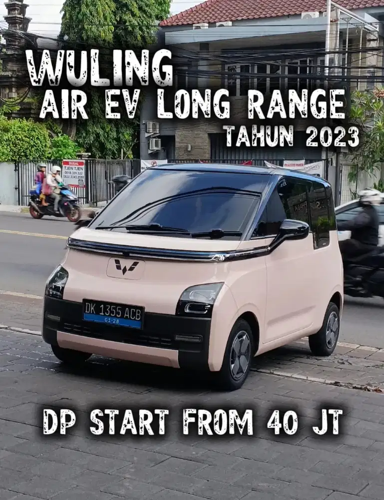 WULIING AIR EV LONG RANGE 2023 ASLI BALI SEPERTI BARU
