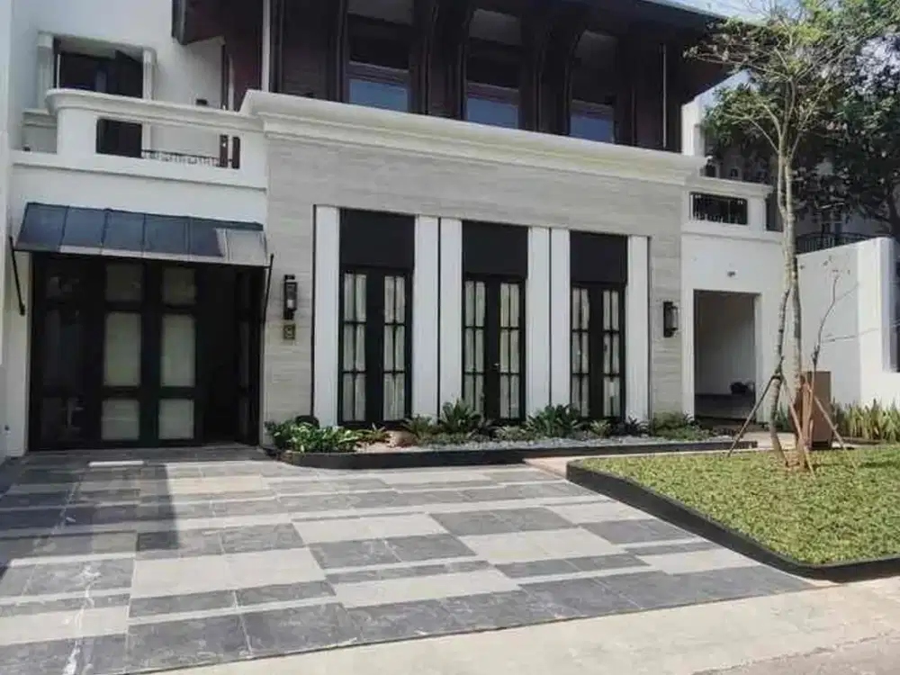 Rumah mewah desain modern classic dalm cluster di Bintaro sektor 9