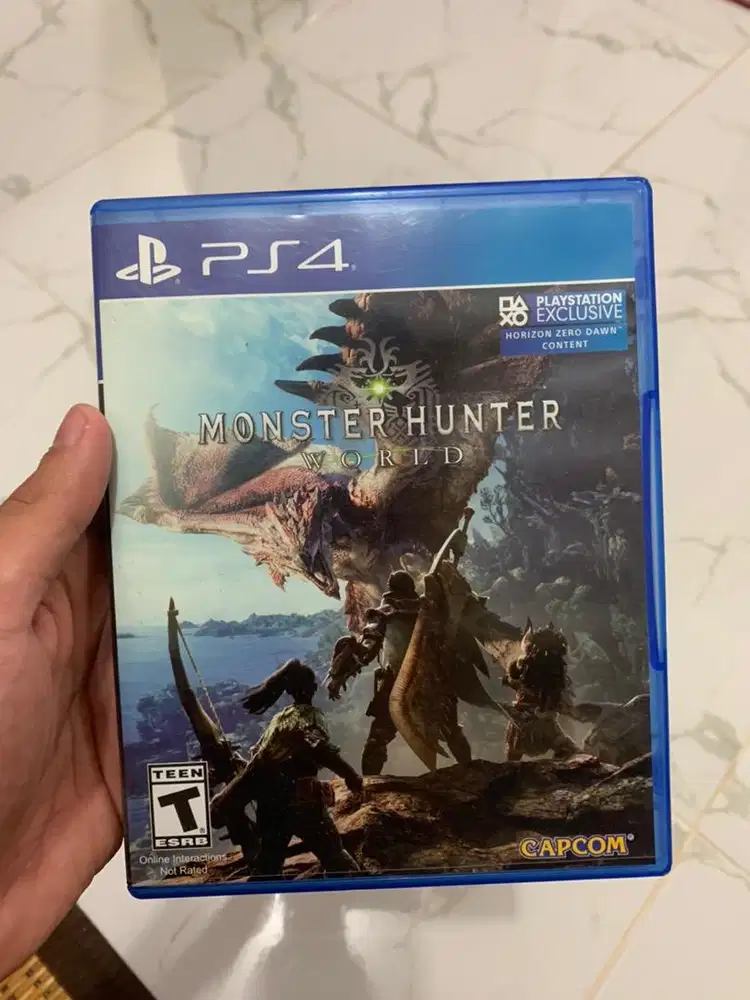 Monster Hunter World BD PS4
