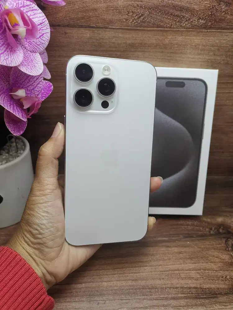 iphone 15 pro max 256gb ex ibox bh 81 mulus fullset bisa tuker tambah