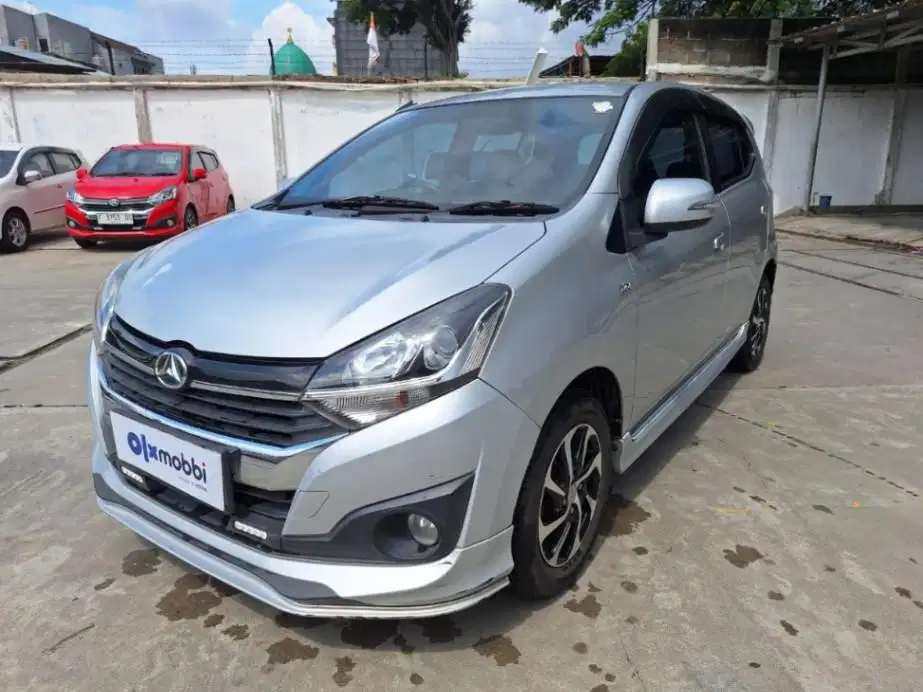 TDP 6,JT, Daihatsu Ayla 1.2 R Bensin-AT Silver 2021