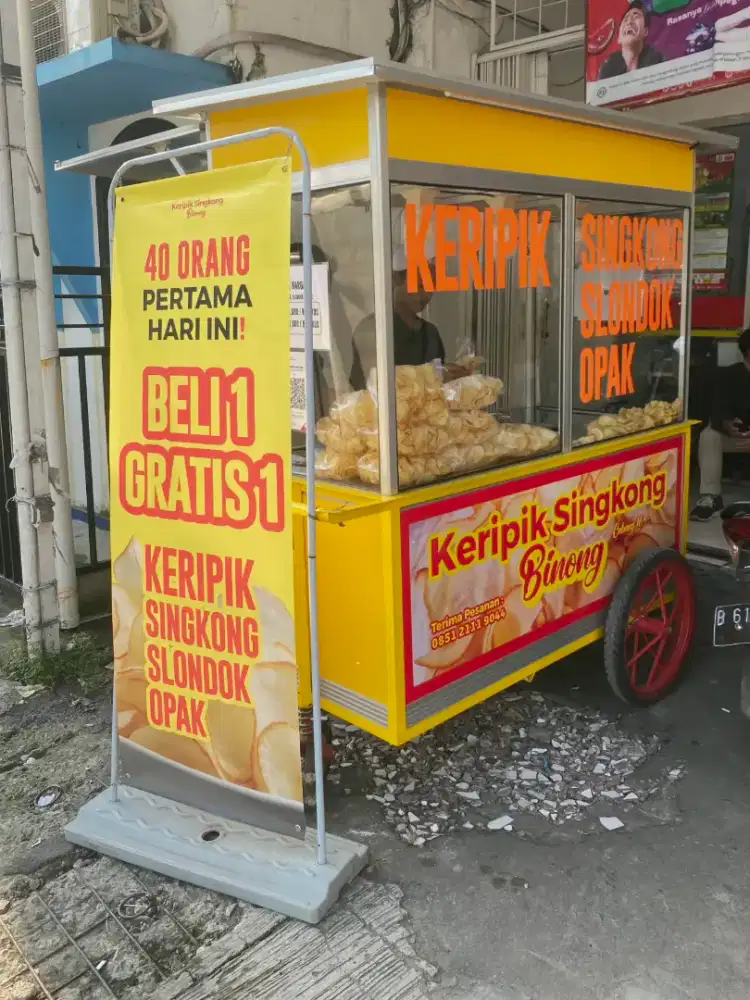 JUAL GEROBAK KONDISI ISTIMEWA!