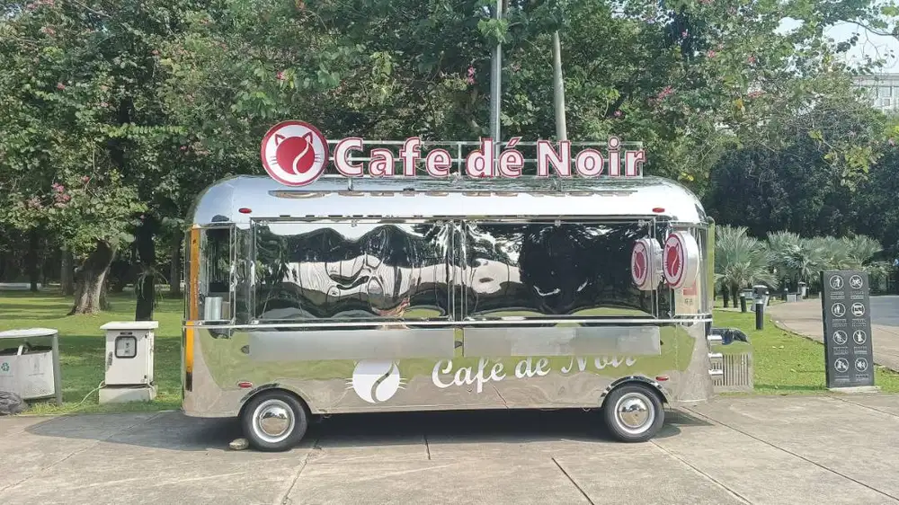 Food Truck Kopi Stainless Premium – Siap Usaha Coffee Shop Keliling