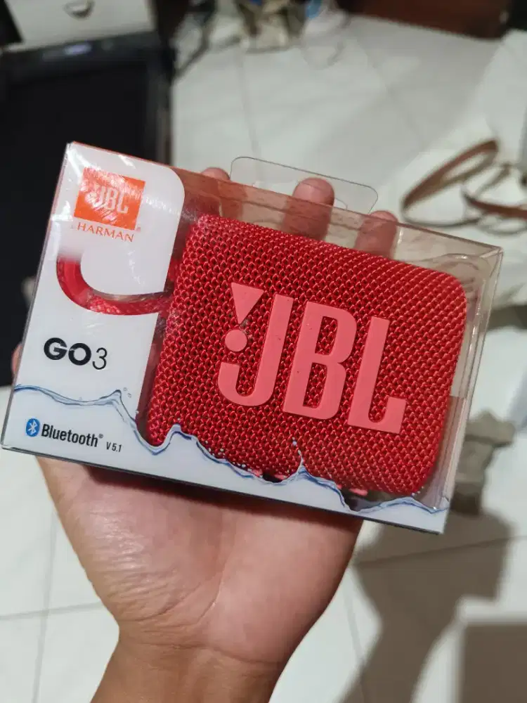 JBL GO 3 Baru Belum pernah pakai