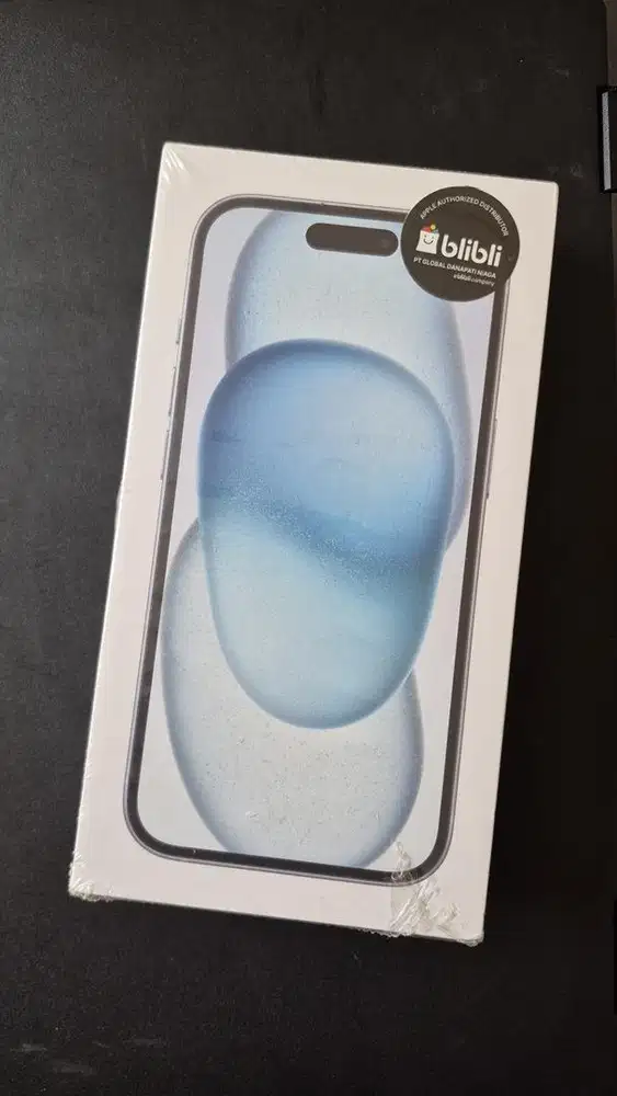 Iphone 15 128 blue new segel ibox