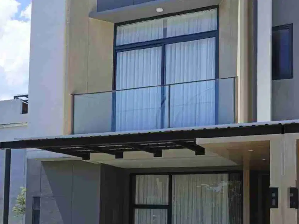 Disewakan Cepat Rumah Hoek Ada Rooftop Full Furnished di Tanakayu BSD