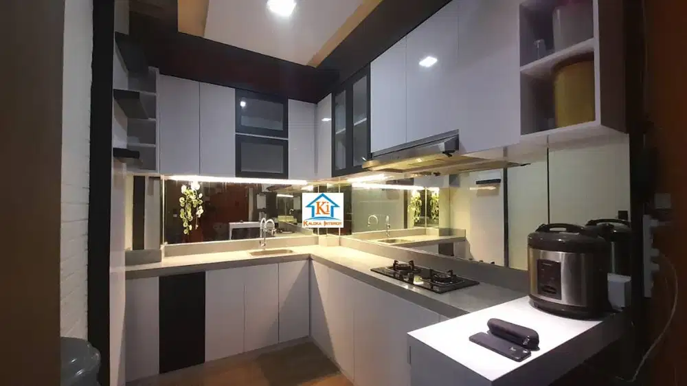 Kitchen Set Modern Surabaya Kaloka Interior