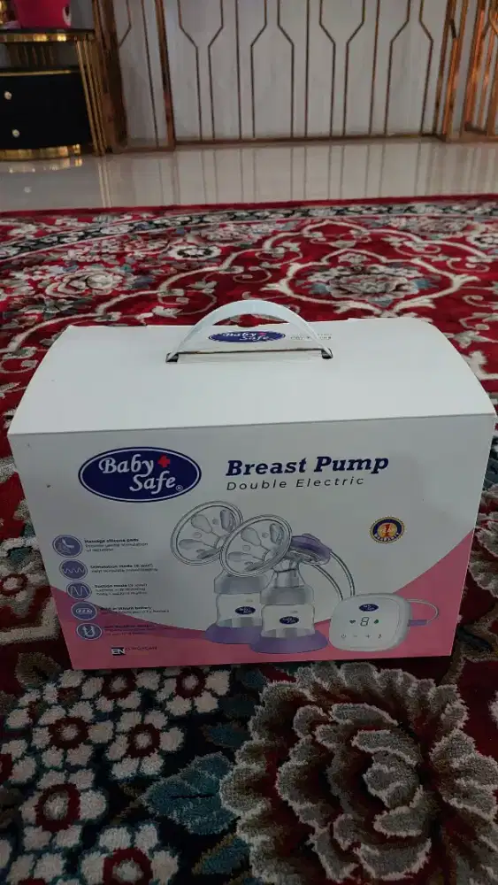 Beli Pompa asi Baby safe free Rak Dot baby safe, baru di pakai 2/3x