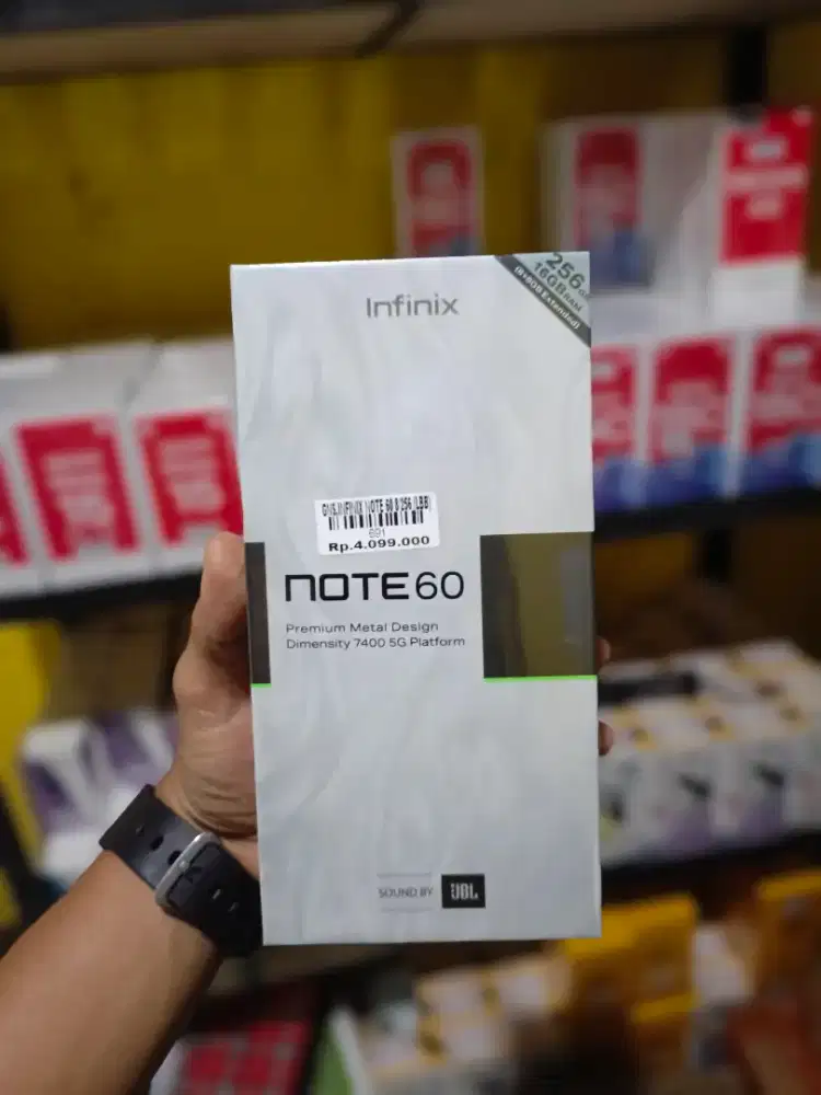 INFINIX NOTE 60 5G 16/256GB 'ATLANTIS DAHSYAT