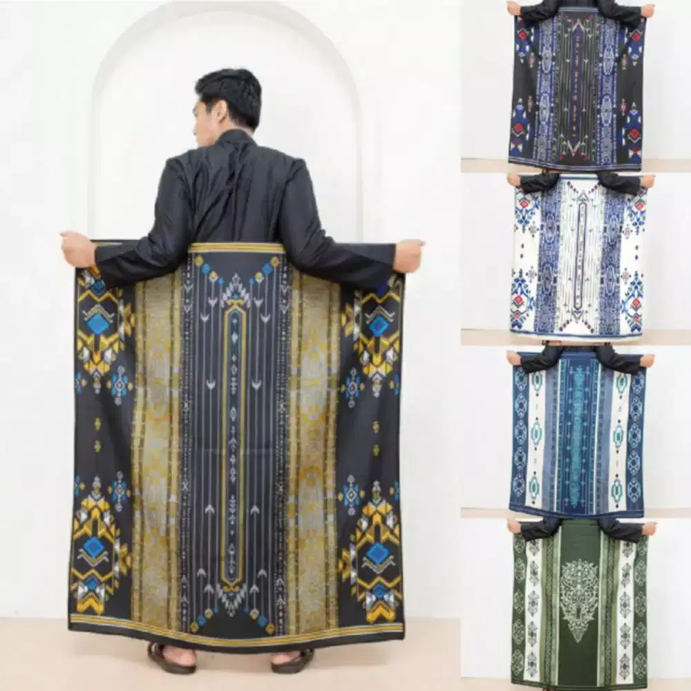 Hari Raya Idul Fitri dengan ~Sarung Batik Istimewa Motif BHS ZK~