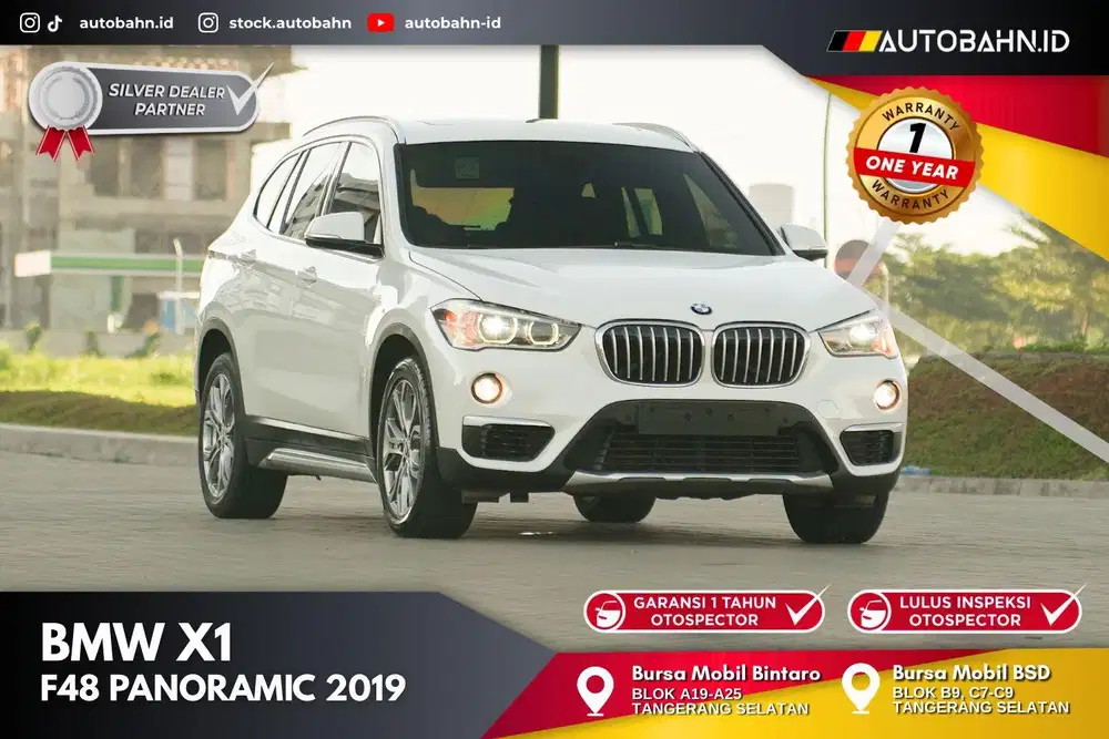 Let's Go! BMW X1 XLine 2019 Panoramic White