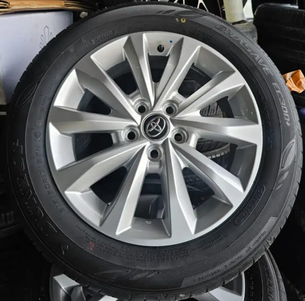 Velg OEM Zenix V R17 PCD5x114.3 Silver. 4pcs velg Ban Dunlop 2026