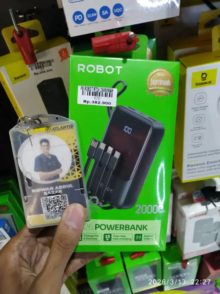 PB ROBOT RT26 20000MAH | ATLANTIS DAHSYAT